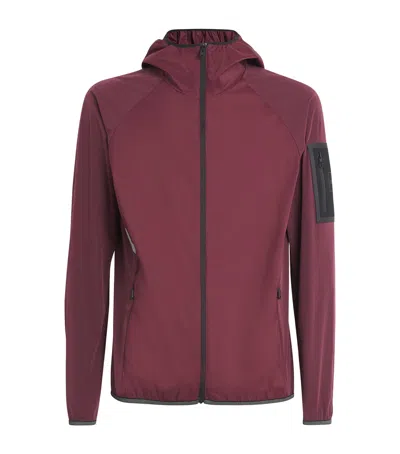 Hugo Boss Ellat Jacket In Burgundy