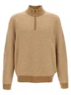 Hugo Boss Beige Eltorino Sweater In Beige