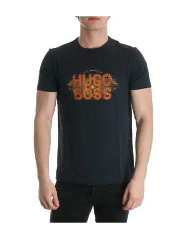 Hugo Boss Emblem Quality T-shirt In Black
