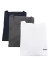 Hugo Boss Embroidered-logo T-shirt Pack In Multicolour