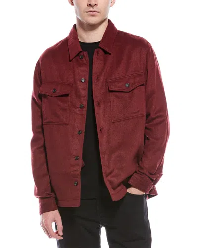 HUGO BOSS ENALU WOOL-BLEND SHIRT