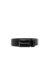 Hugo Boss Engraved-logo Leather Belt