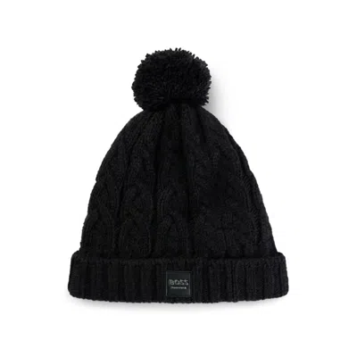 Hugo Boss Equestrian Lightweight Bobble Hat With Fleece Inner