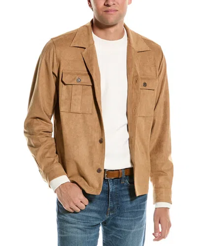 Hugo Boss Esedro Woven Shirt In Brown