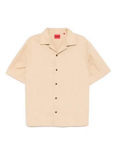 Hugo Boss Espino Shirt In Neutral