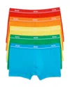 Hugo Boss Essential Boxer Briefs - Pack Of 5 In Multi