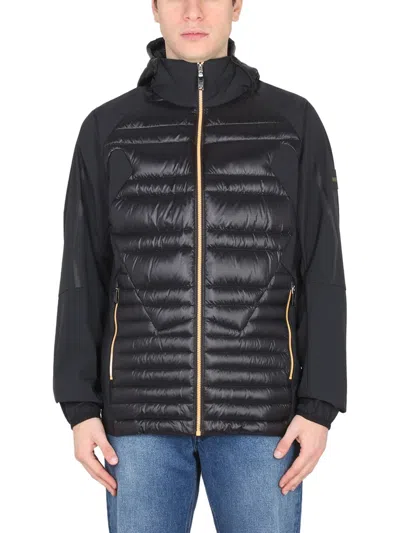 Hugo Boss Essential Hooded Jacket For Men In Black