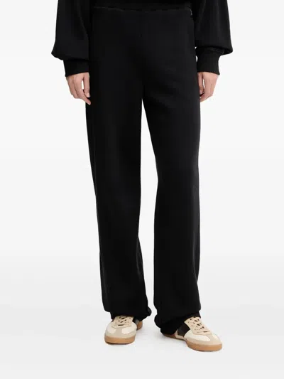 Hugo Boss Essuga Side-pockets Track Trousers In Black