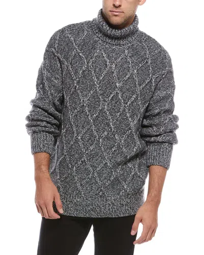 HUGO BOSS HUGO BOSS ESTUPENDO WOOL-BLEND TURTLENECK SWEATER
