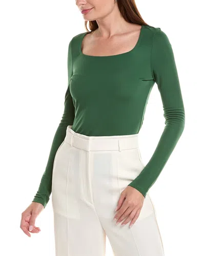 Hugo Boss Etacha Top In Green