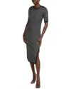 Hugo Boss Etanah Maxi Dress In Black