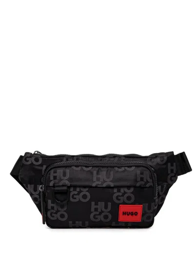 Hugo Boss Ethon 2.0 Belt Bag In Black