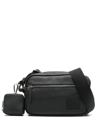 Hugo Boss Ethon 2.0 Messenger Bag In Black
