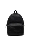 Hugo Boss Ethon Logo-embossed Backpack In Black