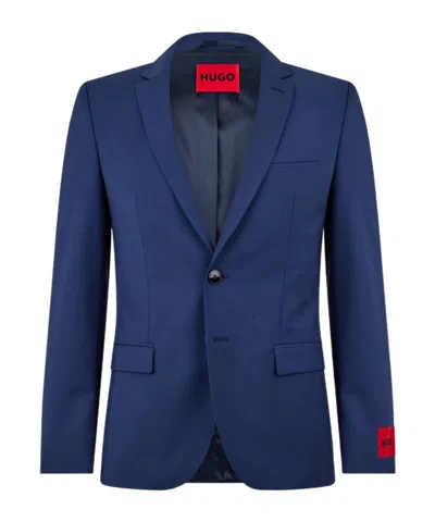 Hugo Boss Extra Slim Fit Blazer In Blue
