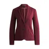 Hugo Boss Extra-slim-fit Jacket In Stretch Fabric In Pink