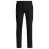 Hugo Boss Delaware Slim-fit Jeans In Soft Stretch Denim In Black