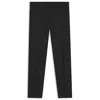 Hugo Boss Extra-slim-fit Pants In Virgin-wool Serge In Black