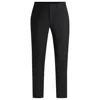 Hugo Boss Extra-slim-fit Trousers In Super-flex Fabric In Black
