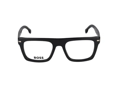 Hugo Boss Eyeglasses In Black