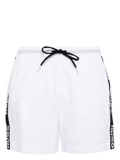 Hugo Boss Fab Swim Shorts In 黑色