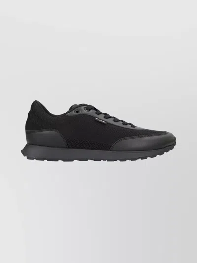 HUGO BOSS FABRIC LOW-TOP ATHLETIC SNEAKERS