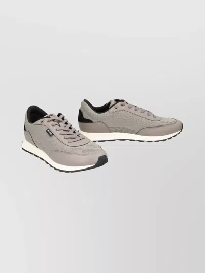 HUGO BOSS FABRIC LOW-TOP ATHLETIC SNEAKERS