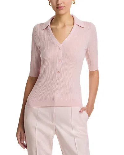 Hugo Boss Fabyni Tee In Light Pastel Pink