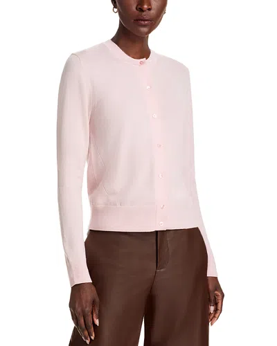 Hugo Boss Fadenasi Cardigan In Pink