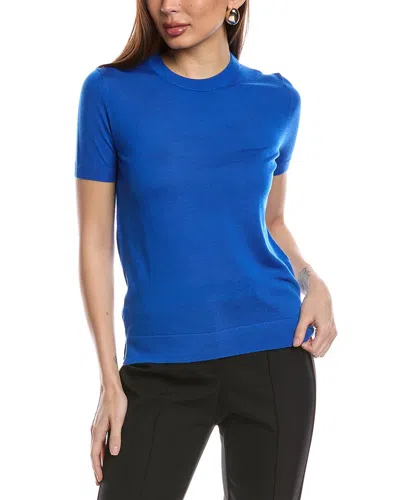 Hugo Boss Falyssiasi Wool Sweater In Blue
