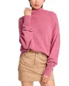 Hugo Boss Famindi Wool-blend Sweater In Light Pastel/red