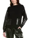 Hugo Boss Fanalian Wool Sweater In Black