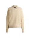 Hugo Boss Knitted Sweater In Virgin Wool And Cashmere