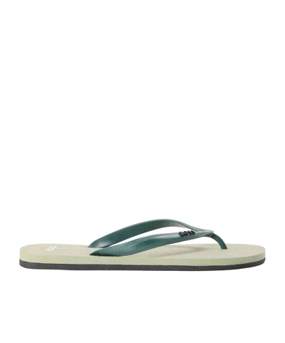 Hugo Boss Fashion Flat Slippers In Blue