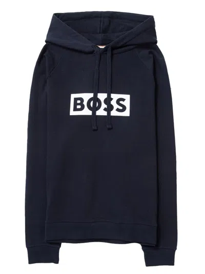 Hugo Boss Fashion Sweatshirt In Blue