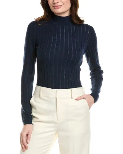 Hugo Boss Fatirami Wool Sweater In Blue