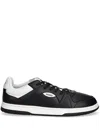 Hugo Boss Faux-leather Sneakers In Black