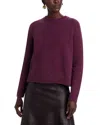 Hugo Boss Febisan Raglan Sleeve Sweater In Burgundy