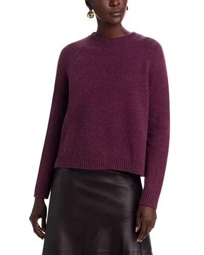 Hugo Boss Febisan Raglan Sleeve Sweater In Burgundy