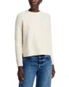 Hugo Boss Boss Fesbian Crewneck Sweater In White