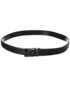 Hugo Boss Felix Reversible Leather Belt In Black