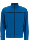 Hugo Boss Tape Inserts Zip-up Sweatshirt