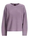 Hugo Boss Fenne Sweater In Purple