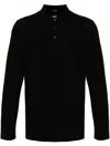 HUGO BOSS FINE-KNIT POLO SHIRT