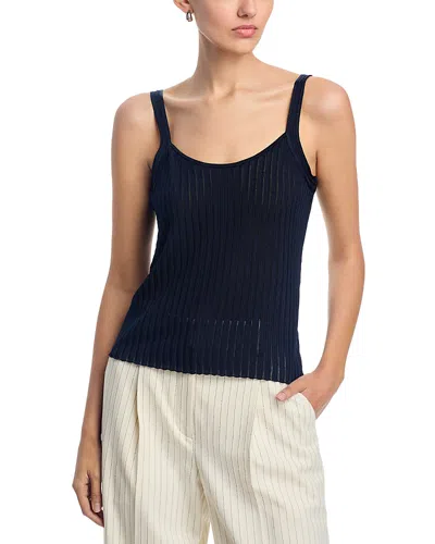 Hugo Boss Finlena Top In Dark Blue