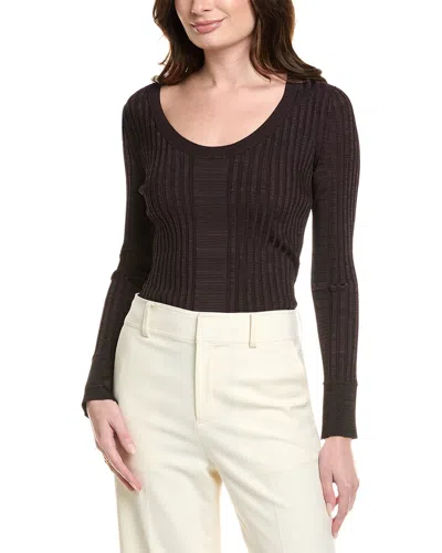 Hugo Boss Firama Sweater In Brown