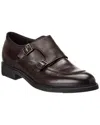 Hugo Boss First Class Leather Loafer In Brown