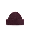 HUGO BOSS FISHERMAN BEANIE HAT IN VIRGIN WOOL AND CASHMERE
