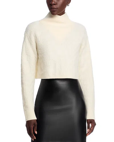 Hugo Boss Fisura Sweater In White