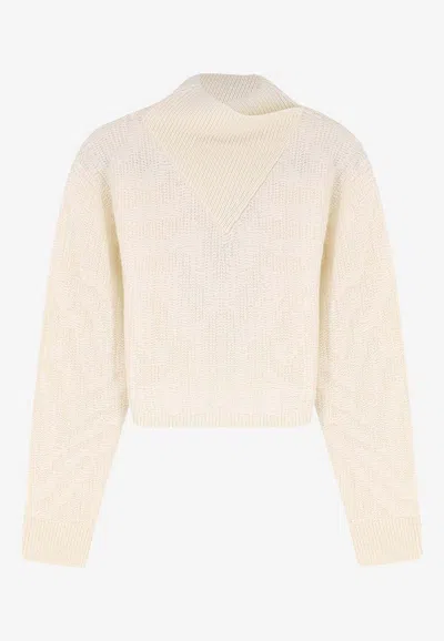 HUGO BOSS FISURA WOOL AND MOHAIR SWEATER